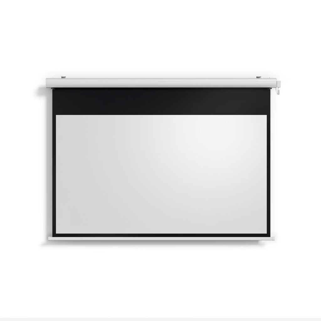 120" Backyard Buit-in Battery Weather Proof Motorized Drop Down Screen，4K/8K 3D，16:9 Fixed Frame