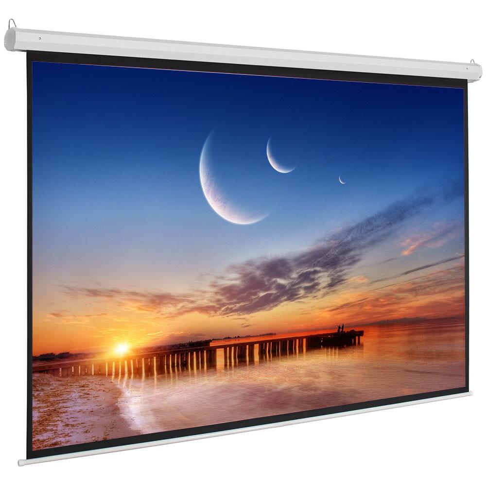 Ktaxon 92" 16:9 Motorized Projector Screen Projection 80" x 45" Home Theater + Remote