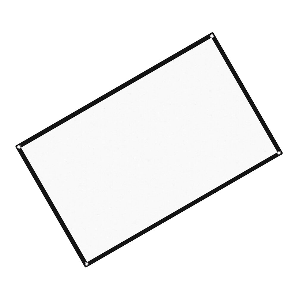 Pungan 60 Inch Portable Projector Screen, Lightweight and Easy Setup for Indoor and Outdoor Use, 53.15 x 29.92 Inches
