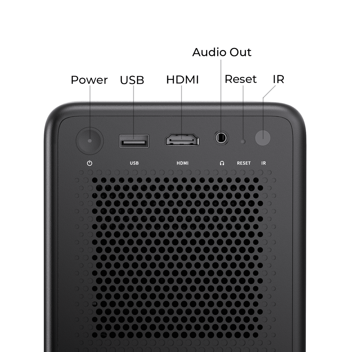 VANKYO Performance H500R Native 1080P Portable Projector, Built-in Roku TV, Full HD 5G Wifi & Bluetooth Outdoor Movie Projector, Auto-Focus & Auto-Keystone