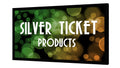 STR-169135 Silver Ticket, 135" 16:9 4K / 8K Fixed Frame Projector Screen, White Material