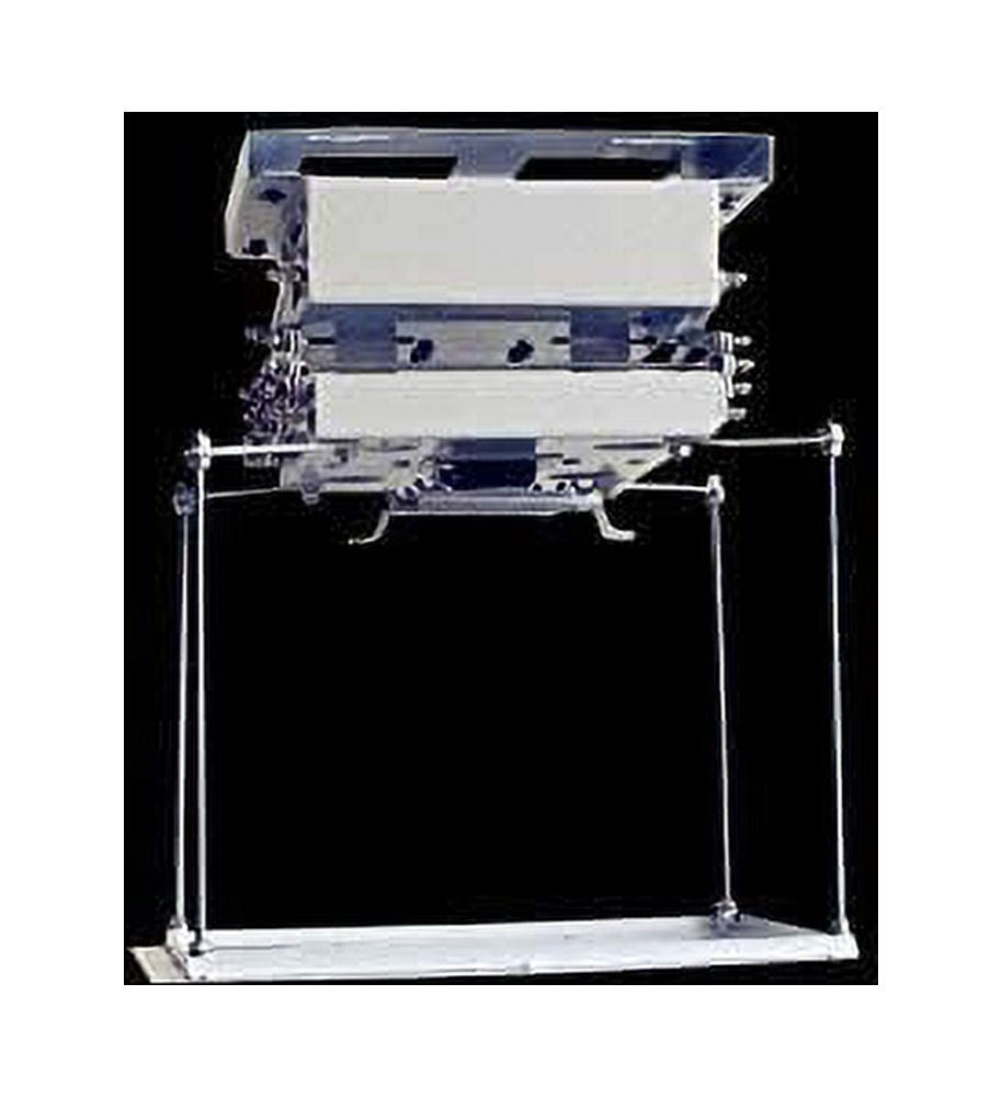 EQCOTWEA 59" Electric Lift Ceiling Projector Bracket Motorized Mount Hanger Lift with Remote Control